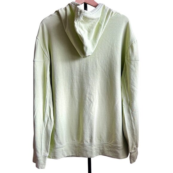 Jungmaven Size XL Light Green Full Zip Hooded Sweatshirt Hemp Cotton Organic EUC - Picture 2 of 6